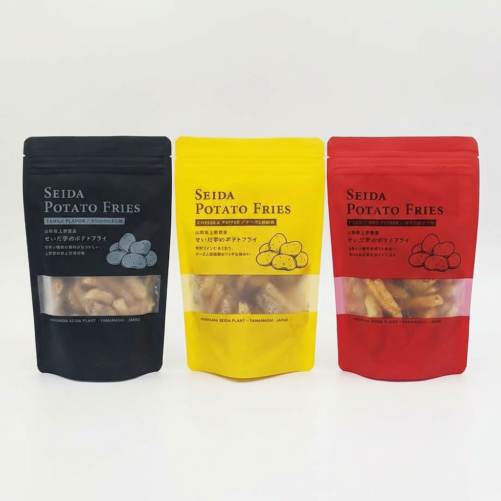 【2025年収穫】せいだ芋のポテトフライ/『お手土産』セット(3種詰め合わせ)
