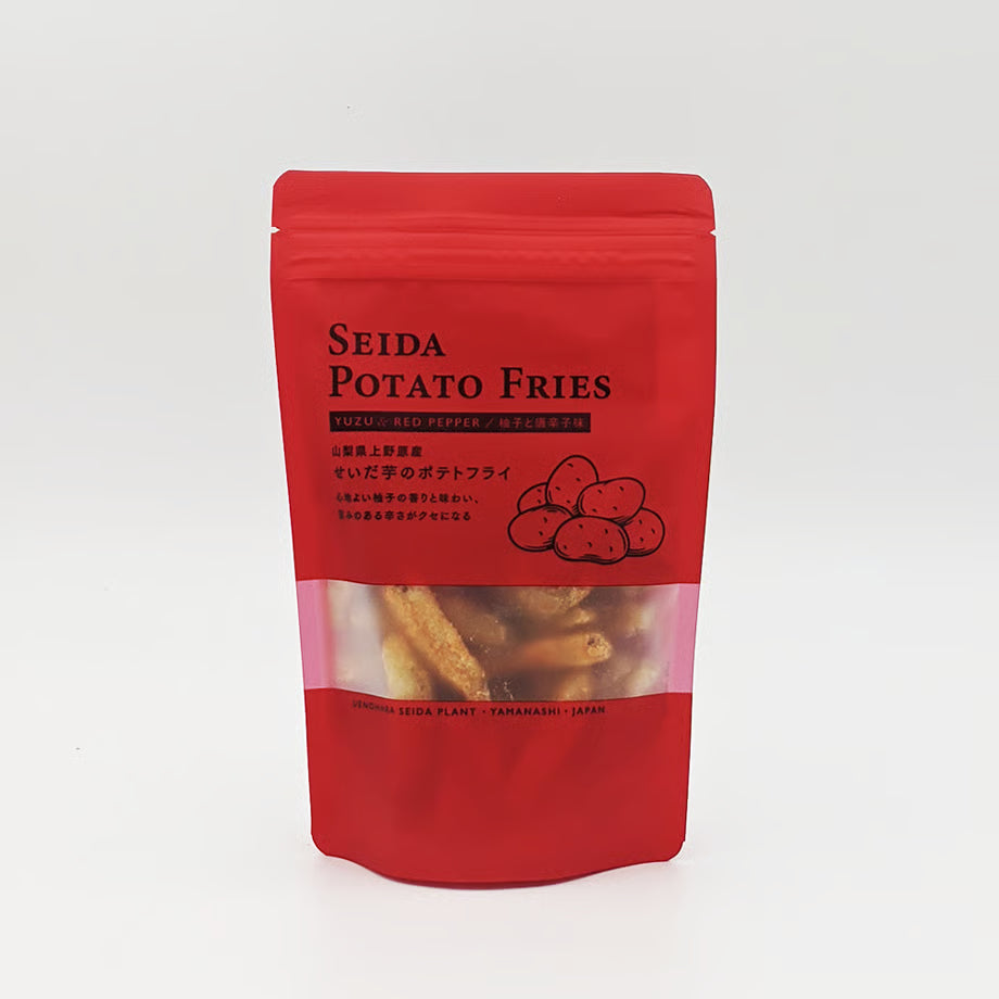 【2025年収穫】せいだ芋のポテトフライ( 柚子と唐辛子味)