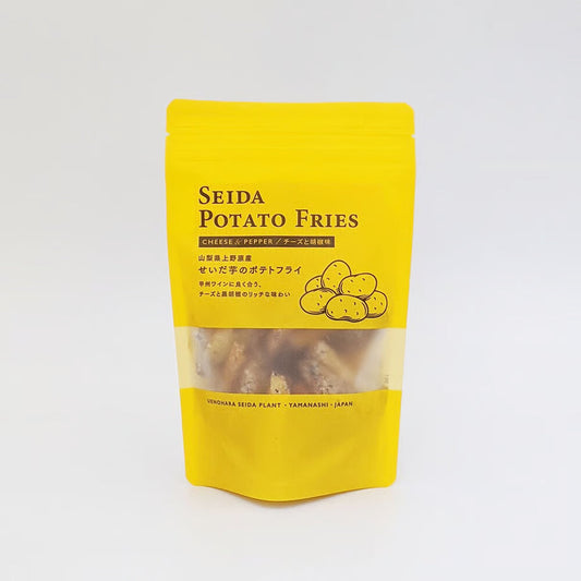 【待望の再入荷！】大人気「せいだ芋のポテトフライ チーズと胡椒味」がついに復活