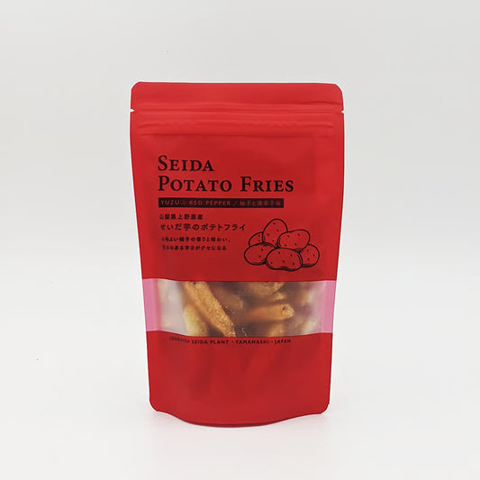 【2025年収穫】せいだ芋のポテトフライ（ 柚子と唐辛子味）